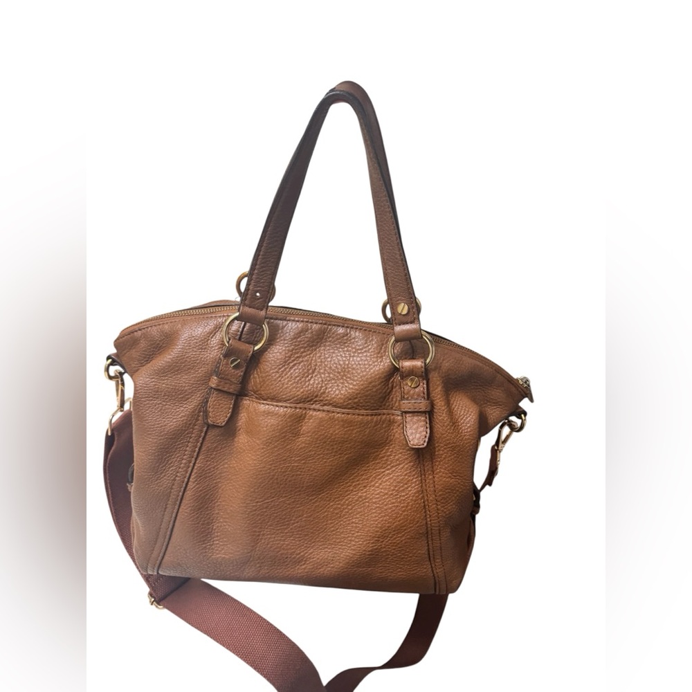 Michael Kors Leather Tote – Camel - Picture 5 of 12